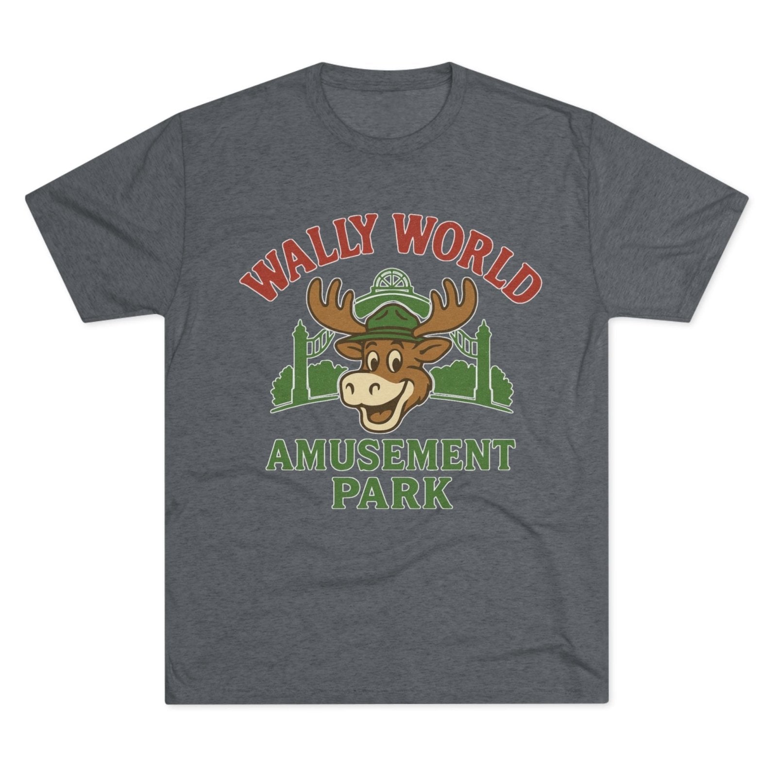 National Lampoon's Vacation Wally World Tri - Blend Tee, Griswold Family Christmas Gift, Retro 80s Movie Shirt, Funny Holiday Apparel, Clark - Selden & Kingsley