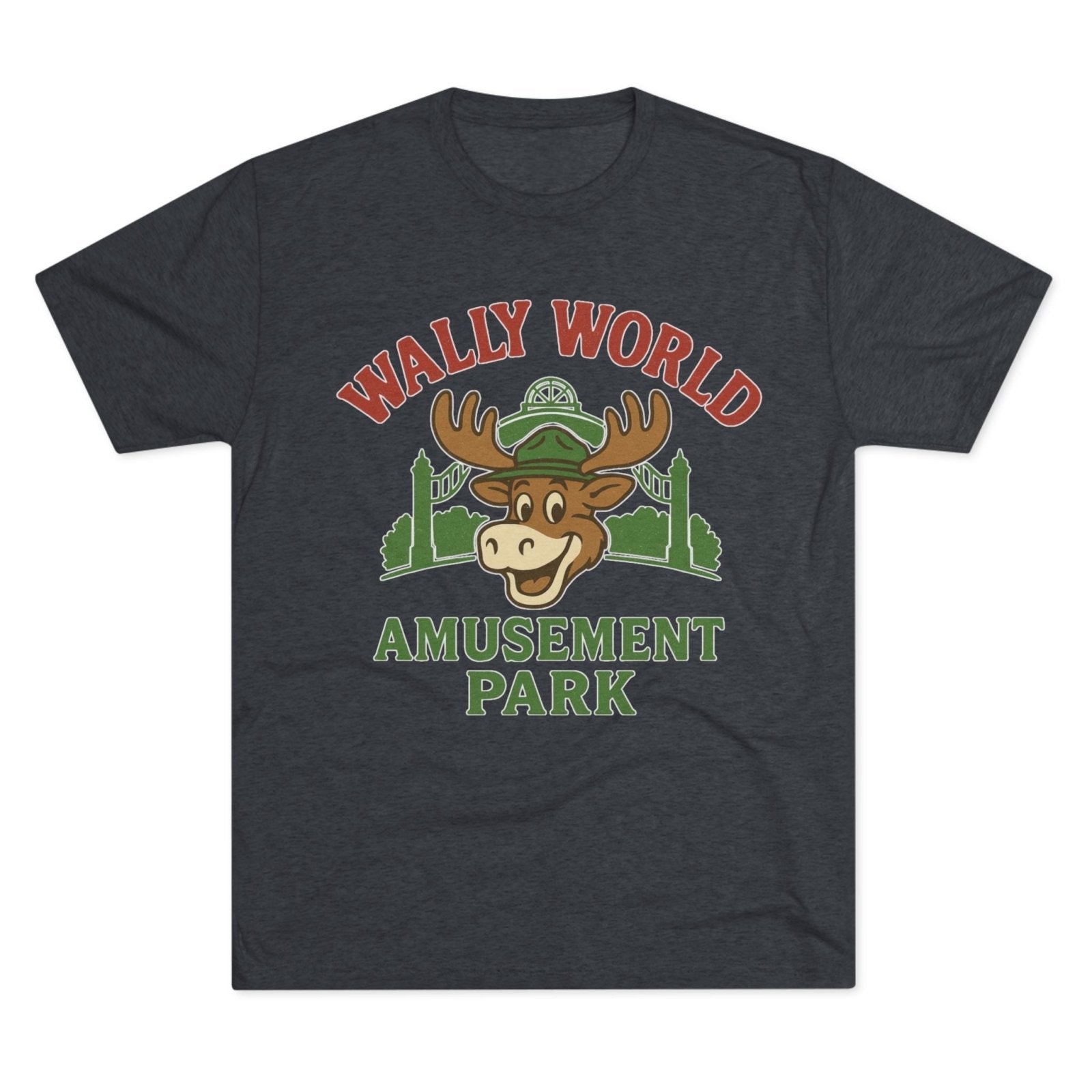 National Lampoon's Vacation Wally World Tri - Blend Tee, Griswold Family Christmas Gift, Retro 80s Movie Shirt, Funny Holiday Apparel, Clark - Selden & Kingsley