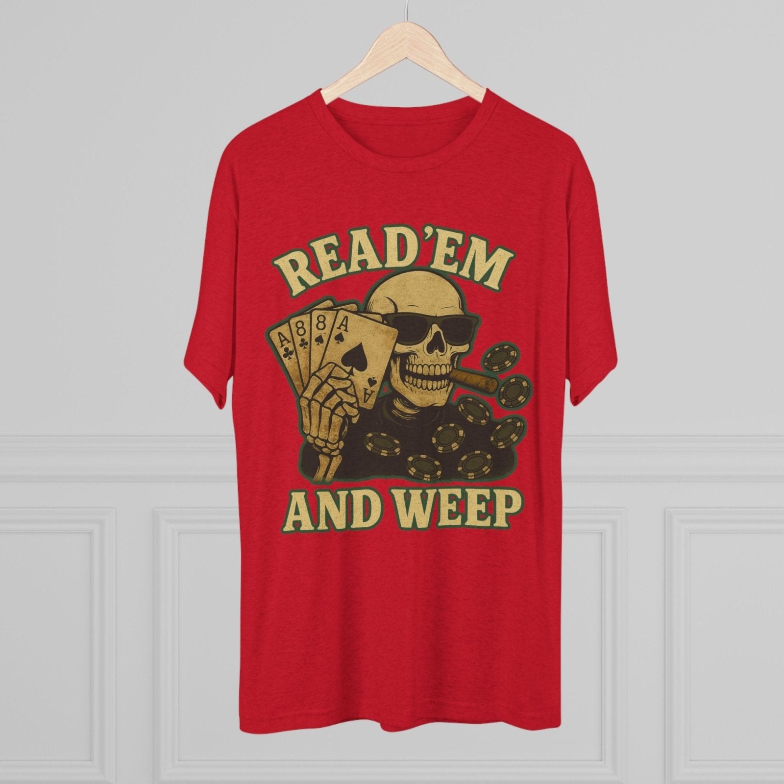 Poker Shirt, Card Player Gift, Casino Apparel, Gambling Tee, Poker Player Shirt, Dead Man&#39;s Hand Tee - Selden &amp; Kingsley