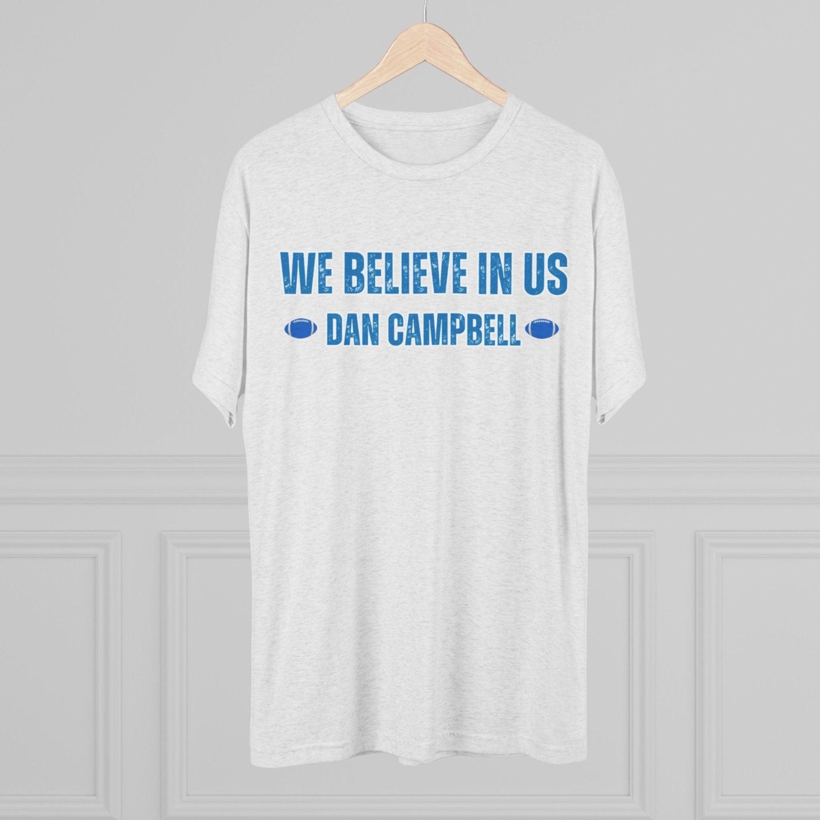 We Believe In Us Tee, Dan Campbell Quote Shirt, Team Spirit T-Shirt, Motivational Sports Top, Believe in Us Crewneck, Lions Fan Gift - Selden &amp; Kingsley