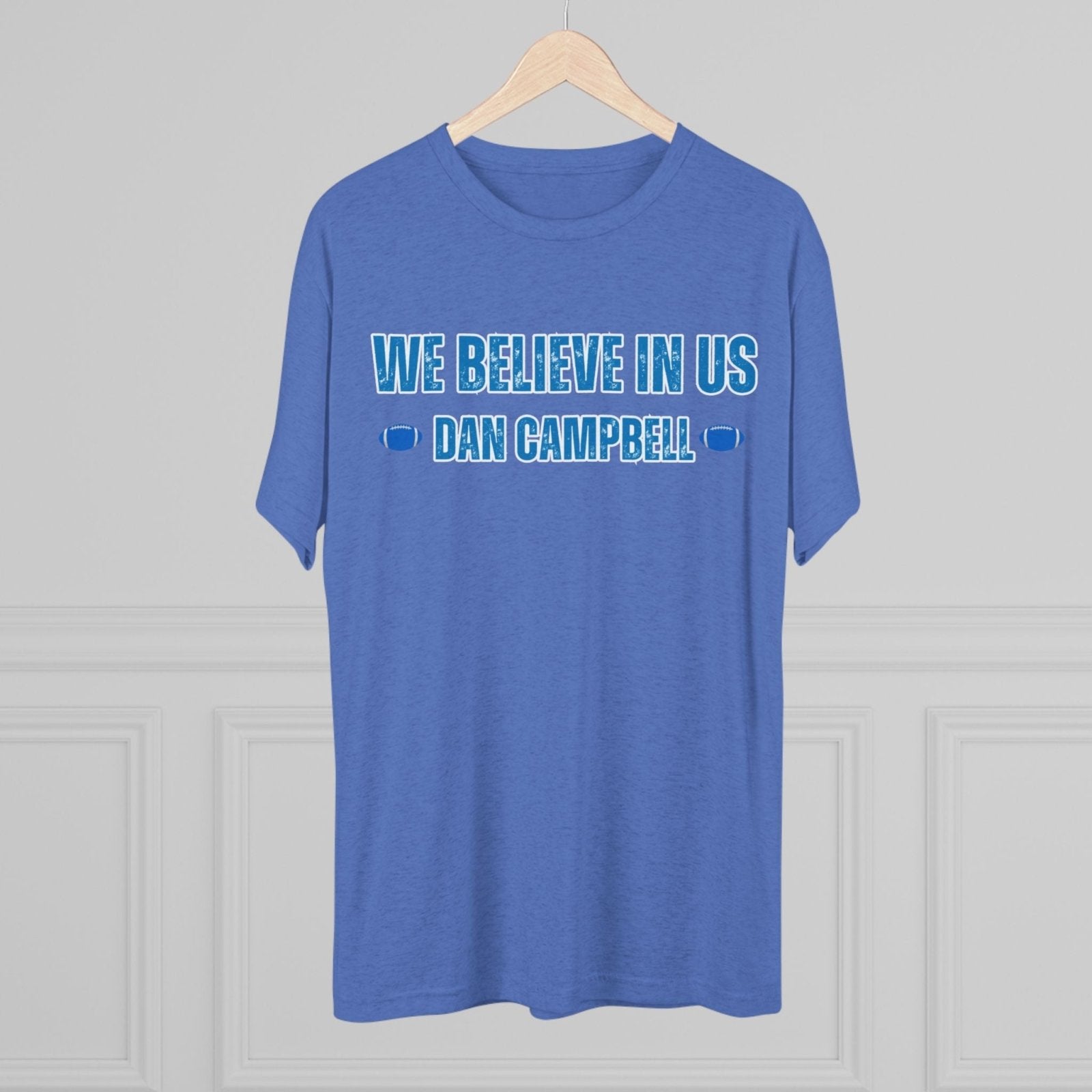 We Believe In Us Tee, Dan Campbell Quote Shirt, Team Spirit T-Shirt, Motivational Sports Top, Believe in Us Crewneck, Lions Fan Gift - Selden &amp; Kingsley