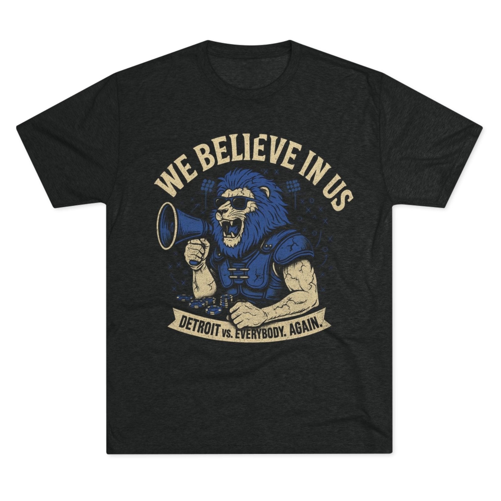 We Believe In Us Tee, Dan Campbell Quote Shirt, Team Spirit T-Shirt, Motivational Sports Top, Believe in Us Crewneck, Lions Fan Gift - Selden & Kingsley