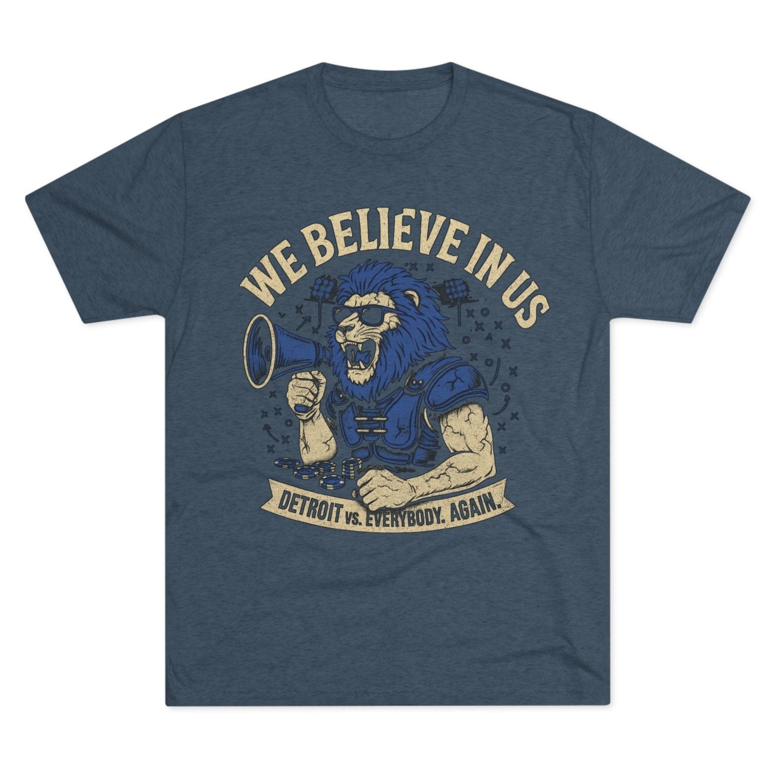 We Believe In Us Tee, Dan Campbell Quote Shirt, Team Spirit T-Shirt, Motivational Sports Top, Believe in Us Crewneck, Lions Fan Gift - Selden & Kingsley