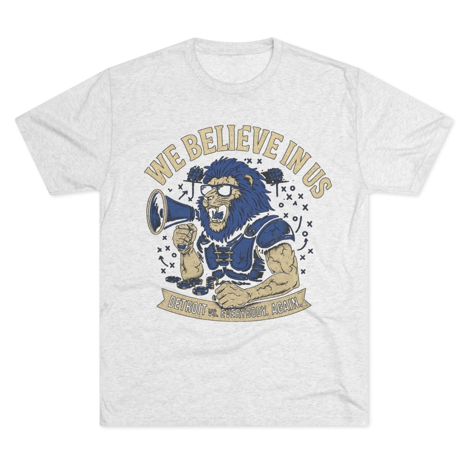 We Believe In Us Tee, Dan Campbell Quote Shirt, Team Spirit T-Shirt, Motivational Sports Top, Believe in Us Crewneck, Lions Fan Gift - Selden & Kingsley